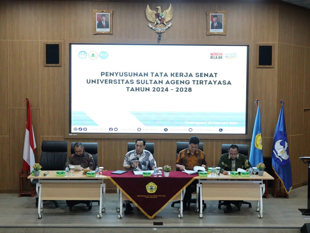 Senat Untirta 2024 Pilih Ketua dan Sekretaris Senat Periode 2024-2028 dan Bahas Statuta Untirta